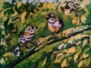 Ptaszki 40*30