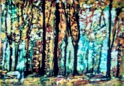 Niebieska poświata 40*60