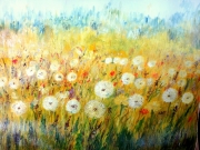 Łąka z dmuchawcami/60*45