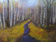 Mokra ścieżka/50*40