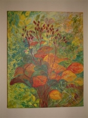 Jesienny ogród/40*50