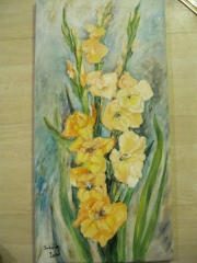 Kremowe mieczyki/30*60