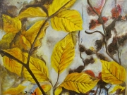 Jesienne liście/24*30