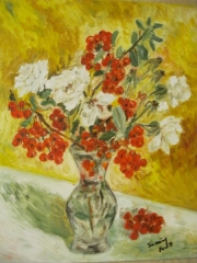 Bukiet z jarzębinami/24*30