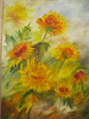 Chryzantemy/50*70