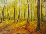 Żółty las/70*50